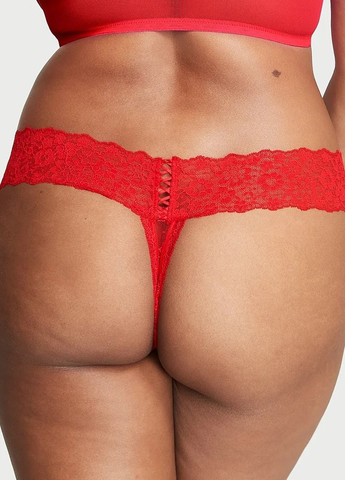 Красный демисезонный комплект (бюстгальтер, трусики) Victoria's Secret