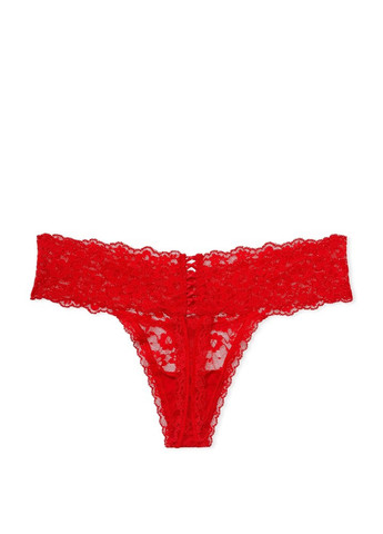 Красный демисезонный комплект (бюстгальтер, трусики) Victoria's Secret