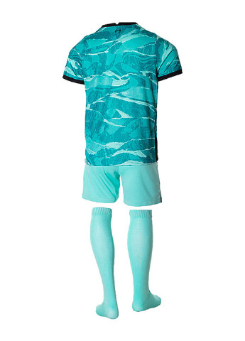 Бірюзовий демісезонний костюм (футболка, шорти, гольфи) Nike LFC I NK BRT KIT AW