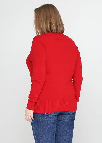 Червоний демісезонний пуловер пуловер Apostrophe