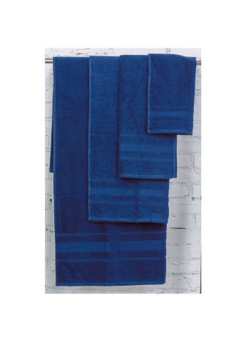 Mirson полотенце набор банных №5076 elite softness kingblue 40х70, 50х90, 70х (2200003975680) синий производство - Украина