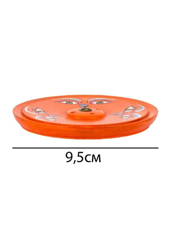 Подставка для благовоний Глаза Будды Дерево 9,5х9,5х1 No Brand (255621418)