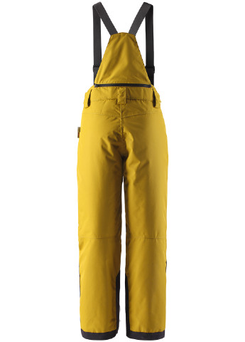 Желтые спортивные зимние прямые брюки Reima