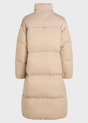 Бежевая зимняя куртка куртка-пальто Tommy Hilfiger