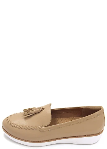Fitflop Женские лоферы лоферы бежевый з искусственная кожа, — демисезон (243032694)