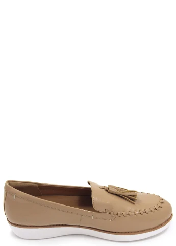Fitflop Женские лоферы лоферы бежевый з искусственная кожа, — демисезон (243032694)