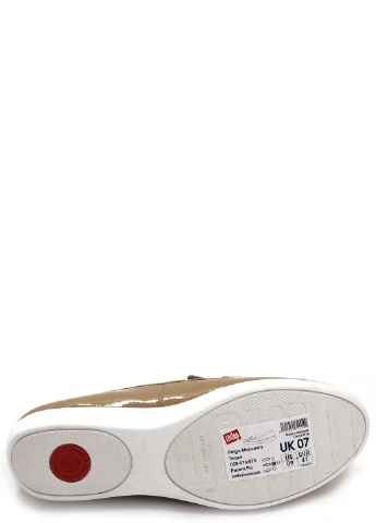 Fitflop Женские лоферы лоферы бежевый з искусственная кожа, — демисезон (243032694)