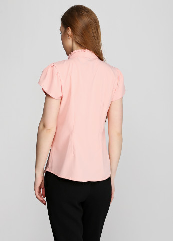 Персиковая летняя блуза No Brand