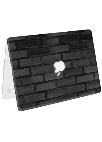 Чехол пластиковый для Apple MacBook 12 A1534 / A1931 Черный кирпич (Black brick) (3365-2334) MobiPrint (218858480)