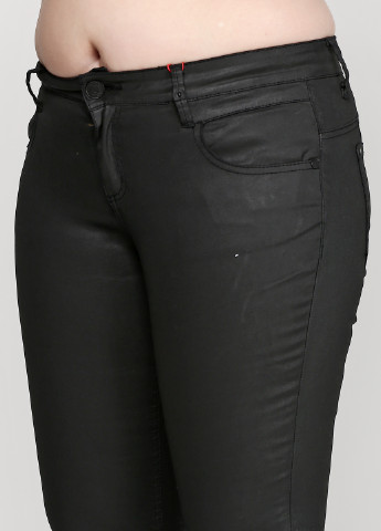 Черные демисезонные зауженные джинсы S.Oliver