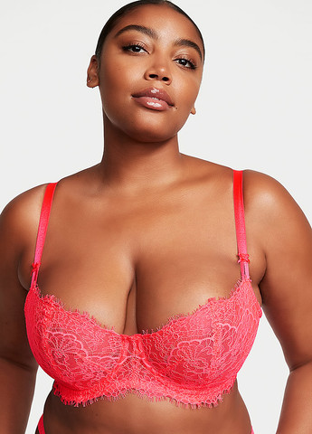 Рожевий демісезонний комплект (бюстгалтер, труси) Victoria's Secret