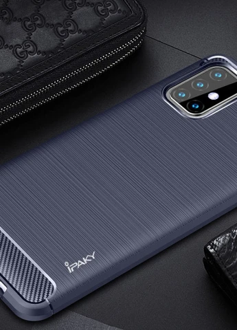 TPU чехол Slim Series для Samsung Galaxy M31s Синий (is_00000038513_2) iPaky (238480263)