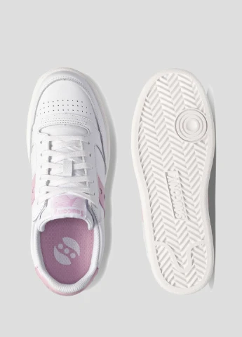 Белые кроссовки Jazz Court Saucony белые всесезоны (255171945)