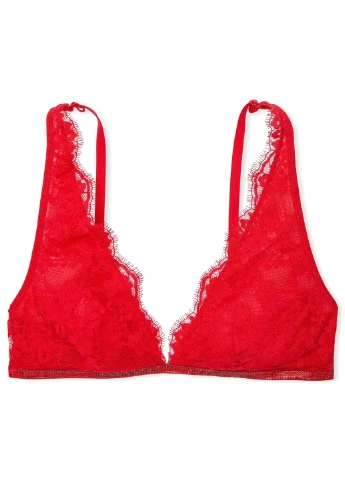 Красный демисезонный комплект (бюстгальтер, трусики) Victoria's Secret