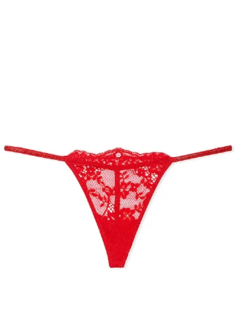 Красный демисезонный комплект (бюстгальтер, трусики) Victoria's Secret