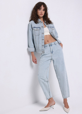 Блакитна демісезонна куртка Colin's