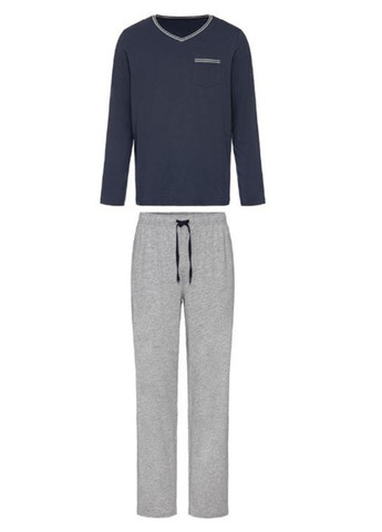 Пижама (лонгслив, брюки) Livergy (361069927)