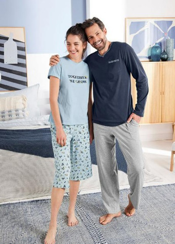 Пижама (лонгслив, брюки) Livergy (361069927)