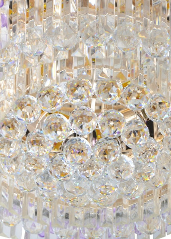 Люстра стельова торт з підсвічуванням велика BCL-605C/7*E14 + 18*3W LED Brille (253885785)