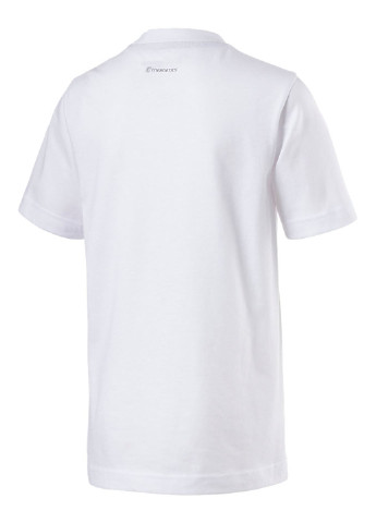 Белая летняя футболка с коротким рукавом Energetics