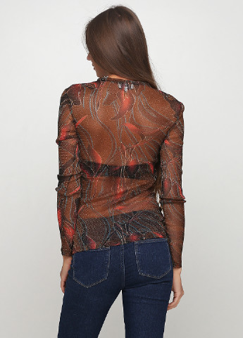 Коричневая блуза Friendtex