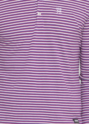 Сиреневая футболка-поло для мужчин Liu Jo в полоску