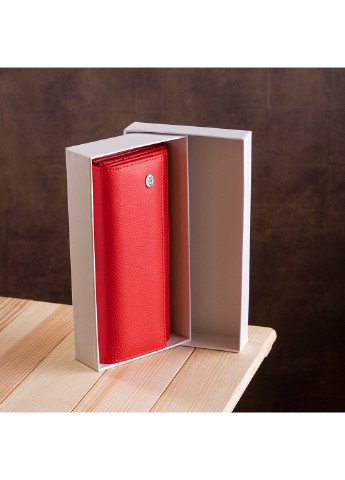 Жіночий шкіряний гаманець 10х18,5 см st leather (229460045)