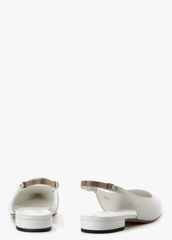 Le'BERDES Туфлі слінгбекі білий з натуральна шкіра, україна — літо (370451940)