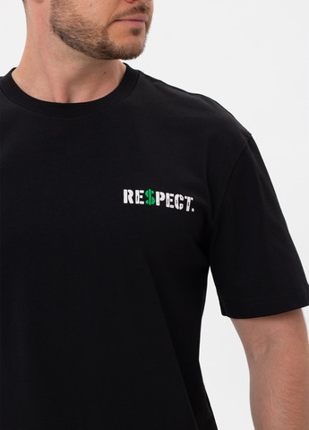 Чорна футболка Trend Collection