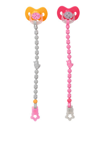 Пустушка для ляльки на кліпсі, 2,5х13х18 см BABY born (260494327)