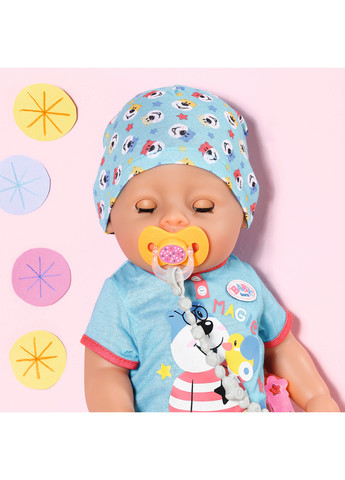 Пустушка для ляльки на кліпсі, 2,5х13х18 см BABY born (260494327)