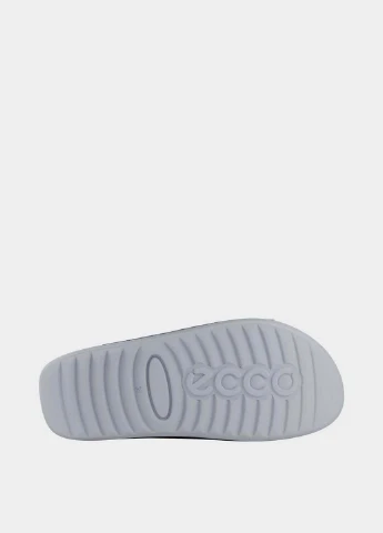 Серые шлепанцы Ecco