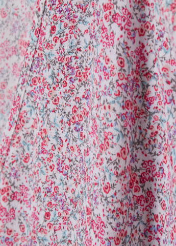 Розовая летняя блузка с коротким рукавом H&M