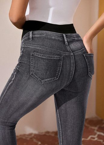 Джинси для вагітних SHEIN - (339133153)