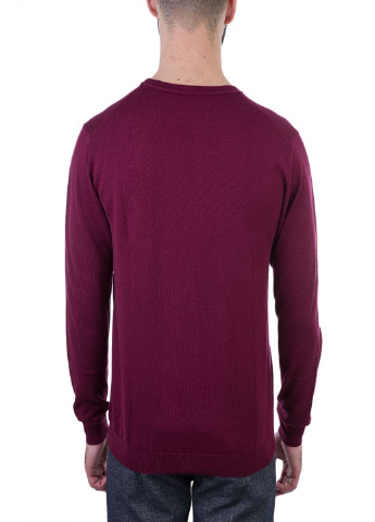 Бордовий зимовий джемпер Roy Robson
