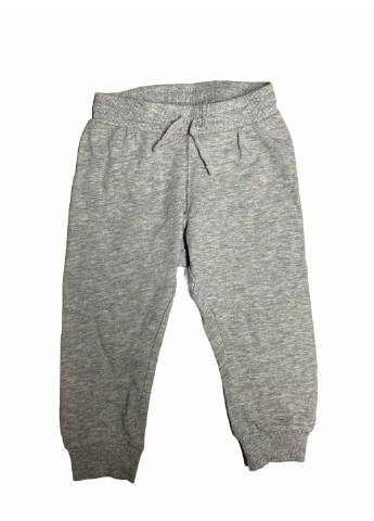 Серые кэжуал демисезонные брюки H&M