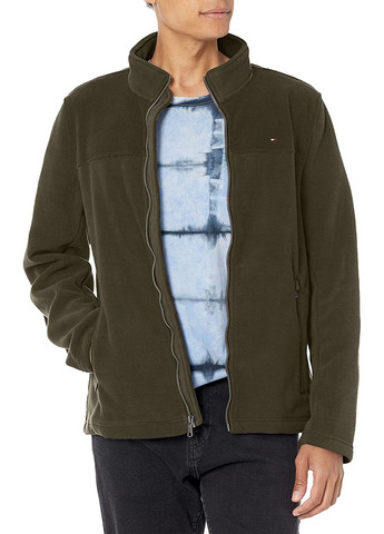 Зелена демісезонна куртка Tommy Hilfiger