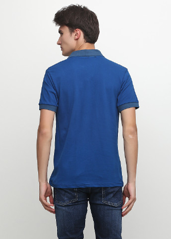 Темно-синяя футболка-поло для мужчин Chiarotex