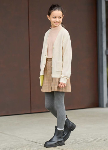 Молочный демисезонный кардиган Uniqlo