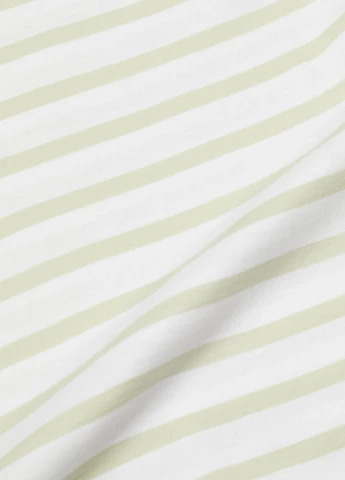 Зеленая футболка regular fit H&M
