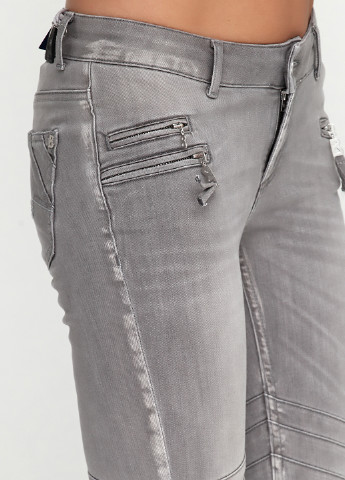Серые демисезонные джинсы Bogner