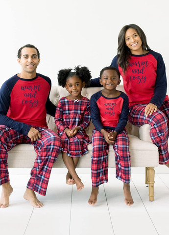 Червона всесезон піжама (сорочка, штани) сорочка + брюки Sleepyheads