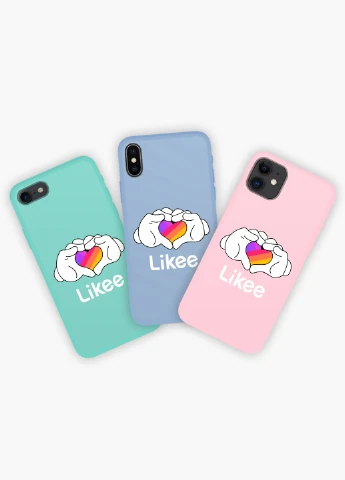 Чохол силіконовий Apple Iphone Xr Лайк (Likee) (8225-1711) MobiPrint (219776273)