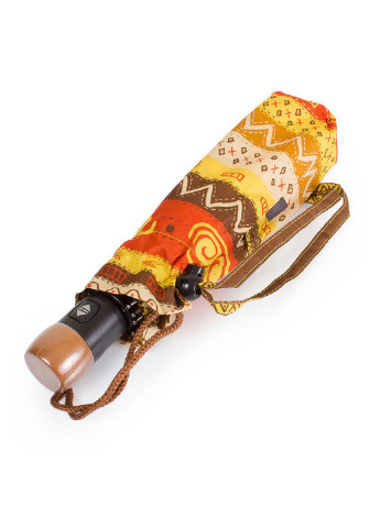 Жёлтый женский складной зонт полный автомат 98 см Airton (194318010)