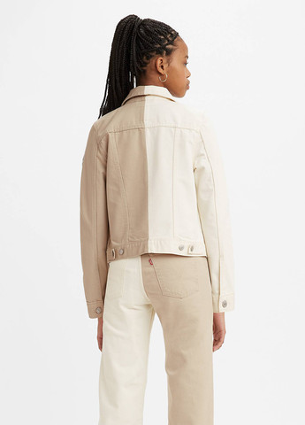 Бежевая демисезонная куртка Levi's