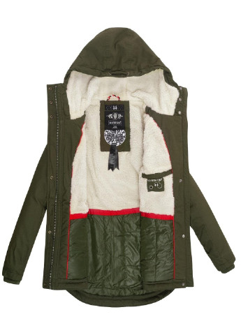 Зелена зимня куртка Marikoo