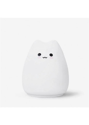 Детский ночник Little Cat Silicone Light силиконовый светильник в виде милого котика 7 RGB цветов Solar (251117384)
