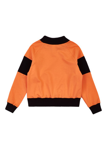 Помаранчевий світшот Garnamama напис без декору (266155323)