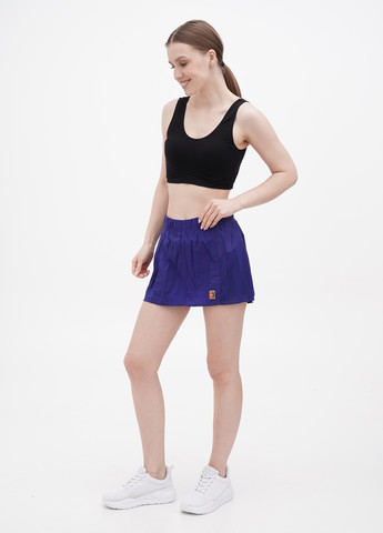 Синяя кэжуал, спортивная однотонная юбка Nike