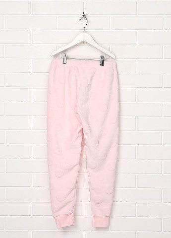 Светло-розовые домашние демисезонные зауженные брюки C&A